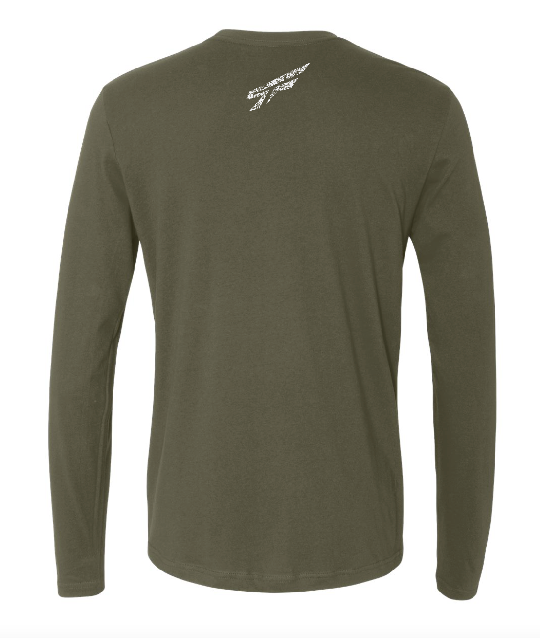 Long Sleeve Tidal Fly Front, logo back collar