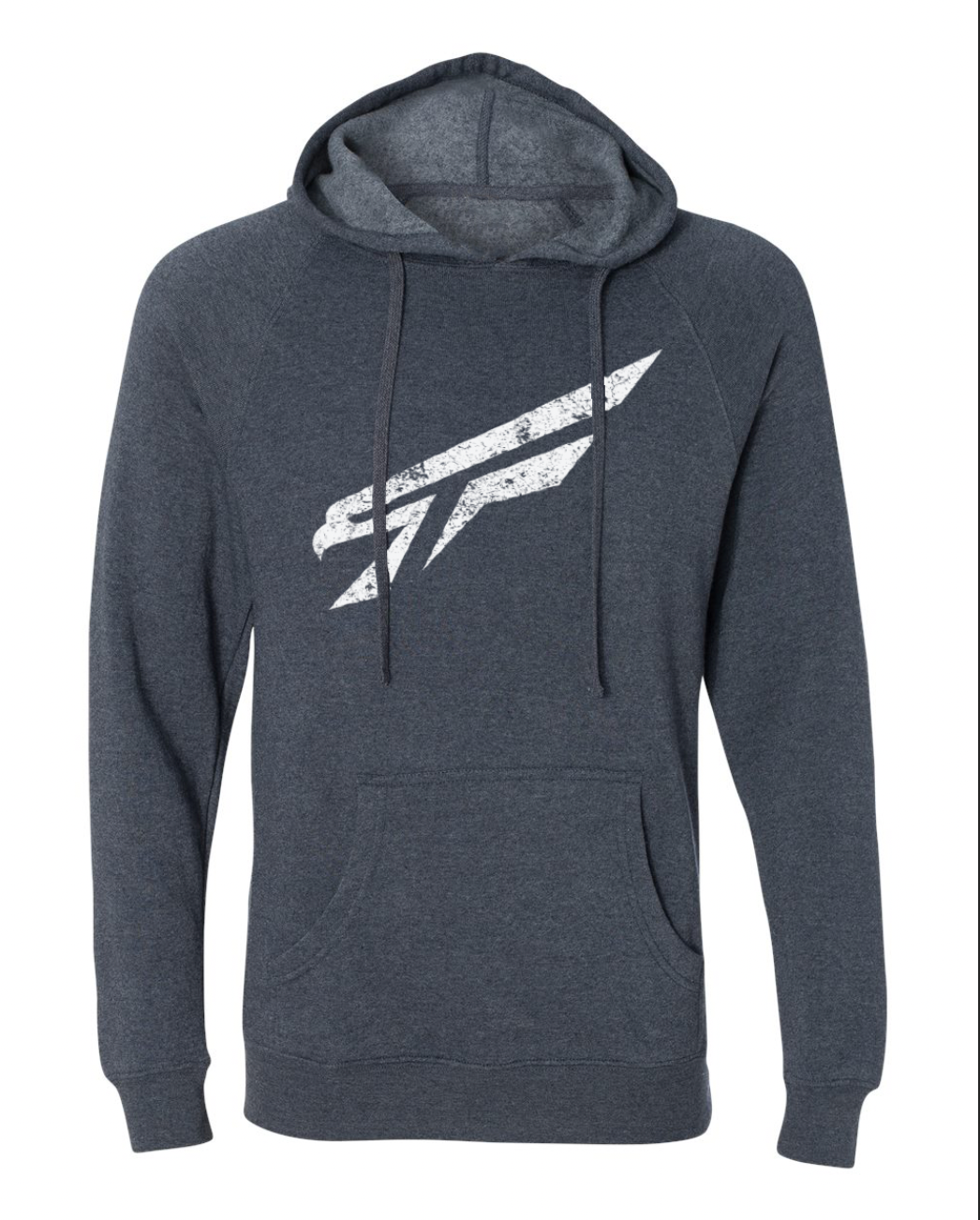 Full Front TF Logo Full Front Hoodie 8 oz. 52/48 cotton/polyester blend