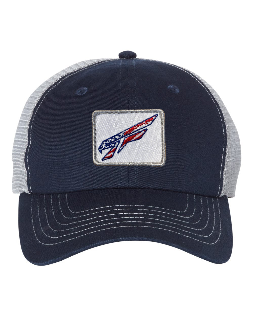 TF PATCH Contrast-Stitch Mesh-Back Cap