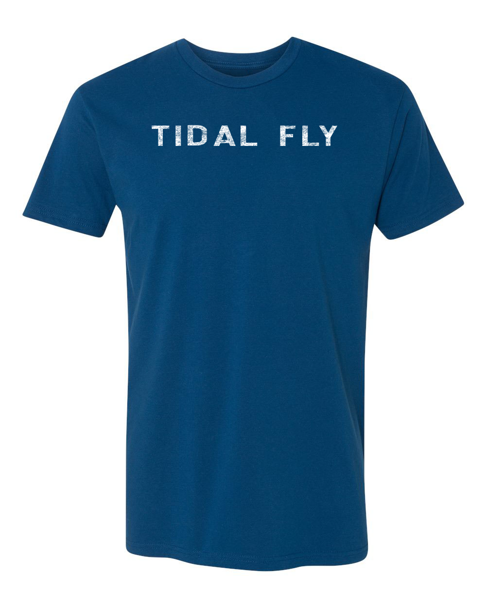 Long Sleeve Tidal Fly Front, logo back collar